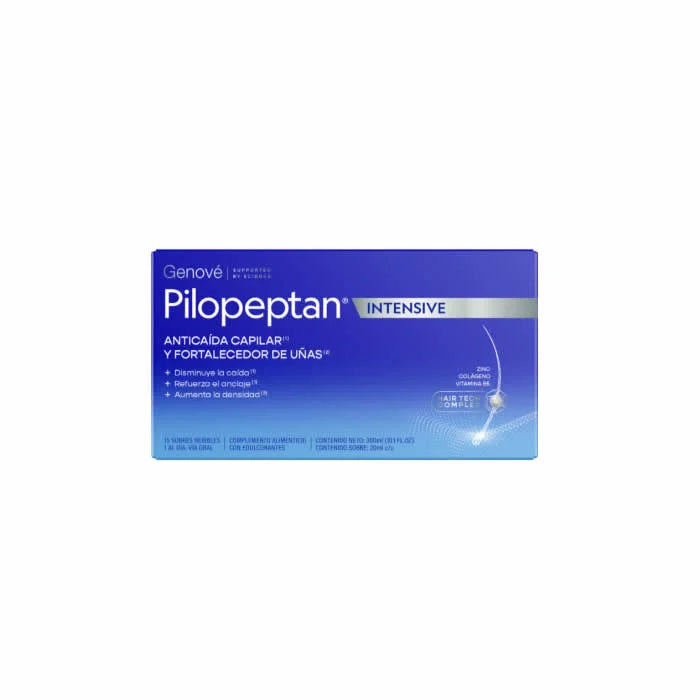 Genove Traitement Intensif Pilopeptan Pour Les Cheveux et Les Ongles 15 Sachets