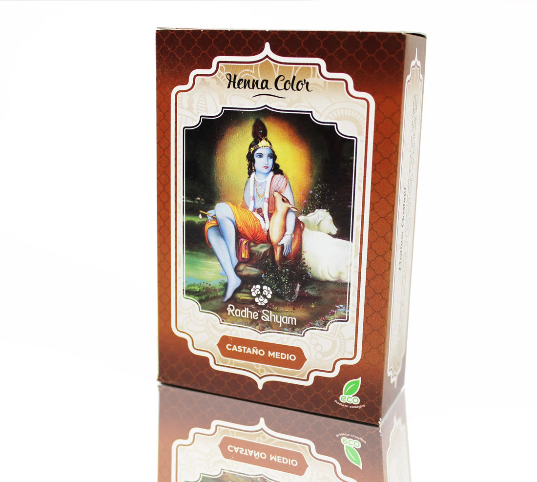 Radhe Henna Castaño Medio Polvo Radhe
