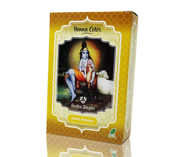 Radhe Henna Rubio Intenso Polvo Radhe 100g - Batty Beauty