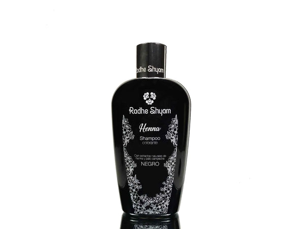 Radhe Champu Henna Negro Colorante - Batty Beauty