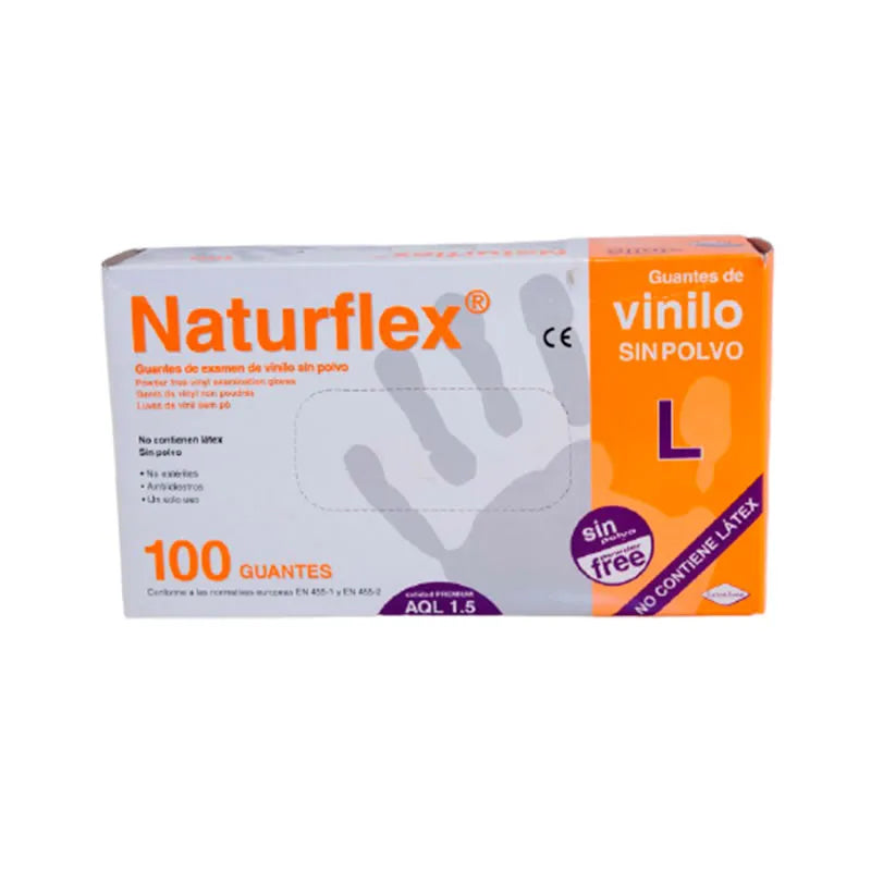 Naturflex Gants en vinyle Naturflex s/p w/100 M