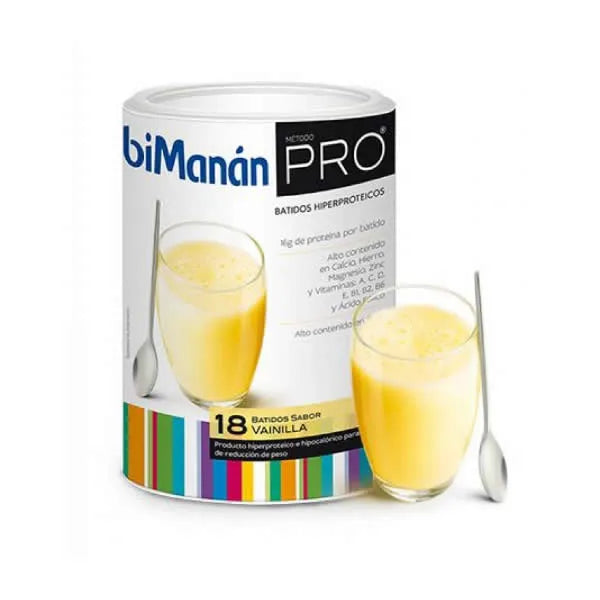 Bimanán Bimanan Pro Milk-shake Eco à la Vanille 18 Unités