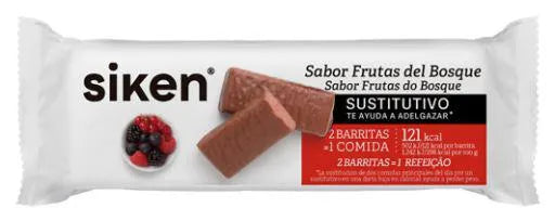 Siken Sustitutive Barrita Frutos Del Bosque 8 Uds