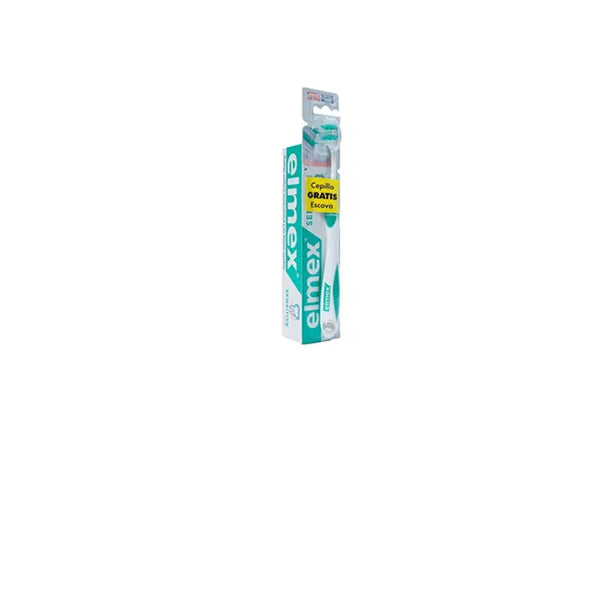 Elmex Sensitive Plus Toothpaste +Toothbrush 75ml - Batty Beauty