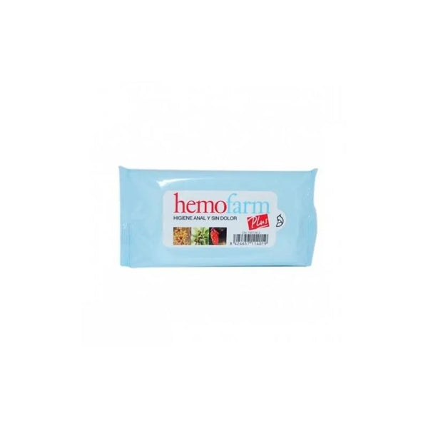 Hemofarm Plus Lingettes Humides 20 Enveloppes - Batty Beauty