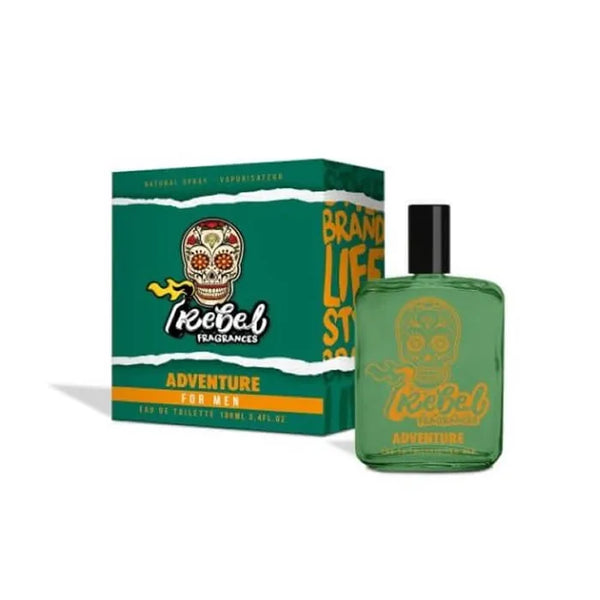 Rebel Adventure Man Eau De Toilette 100ml - Batty Beauty