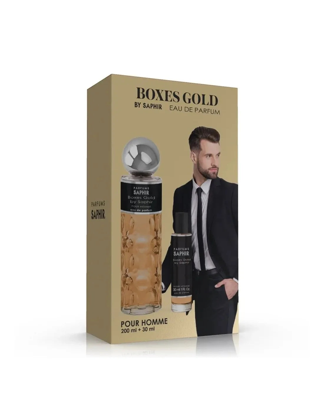 Saphir Boxes Gold Sets