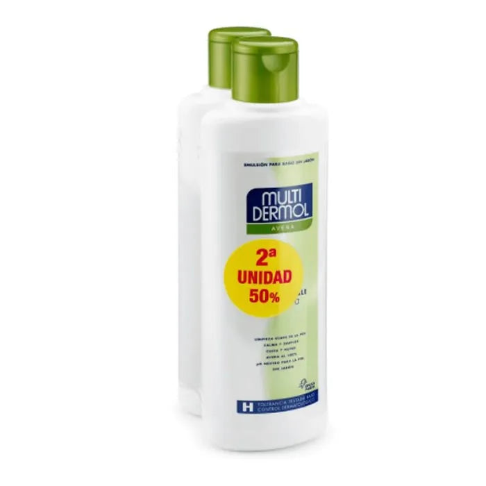 Multidermol Gel De Bain Peaux Sensibles À L'avoine