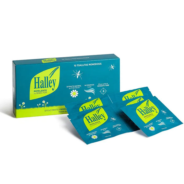 Halley Lotion Répulsive Lingettes 10U - Batty Beauty