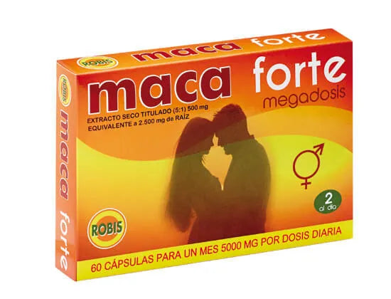 Robis Maca Forte 60 Caps - Batty Beauty