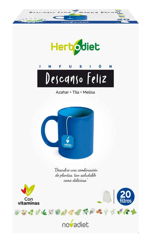 Novadiet Herbodiet Descanso Feliz 20 Filtros - Batty Beauty