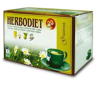 Novadiet Herbodiet Gluconova 20 Filtros - Batty Beauty