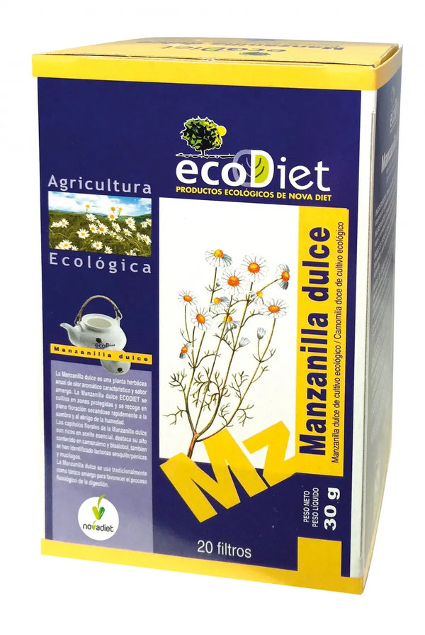 Novadiet Infu Manzanilla Ecodiet 20 Filtros - Batty Beauty
