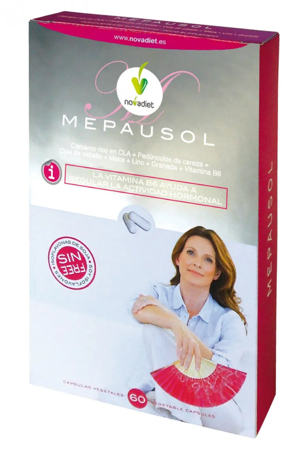 Novadiet Mepausol 60 Vcaps - Batty Beauty