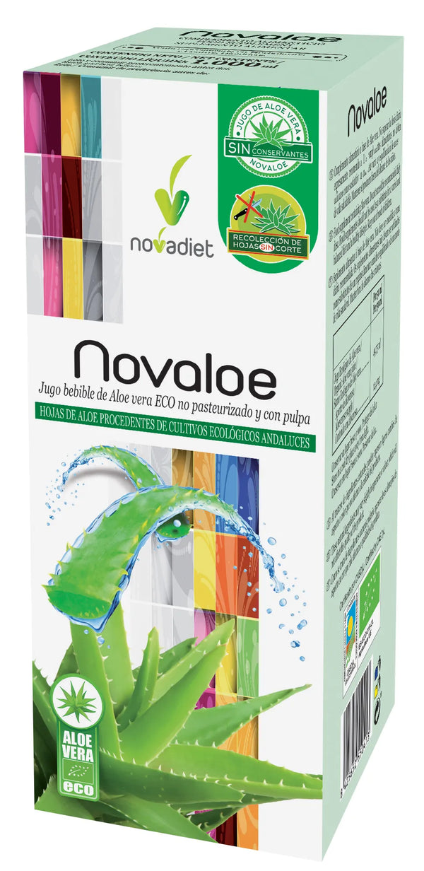 Novadiet Novaloe Zumo Aloe Vera 1 Litro - Batty Beauty