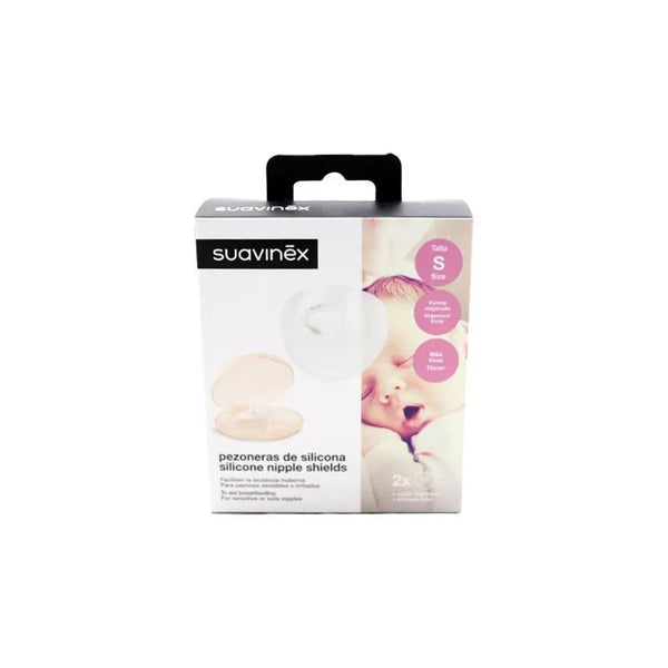 Suavinex Pezonera De Silicona Talla S 2 Unidades - Batty Beauty