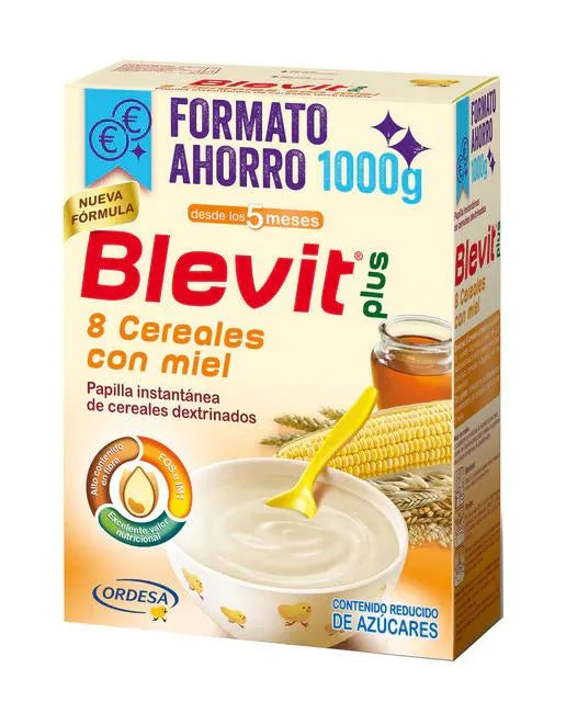 Ordesa Blevit 8 Collations De Céréales Au Miel Instantanée