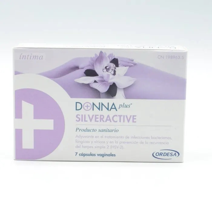 Donna Plus DonnaPlus Silveractive 7 Capsules Vaginales