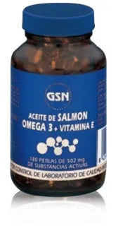 Gsn Aceite De Salmon 180 Perlas - Batty Beauty