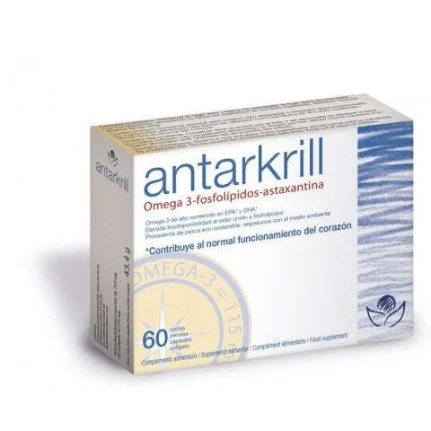 Bioserum Antarkrill Omega 3, 60 Perlas - Batty Beauty