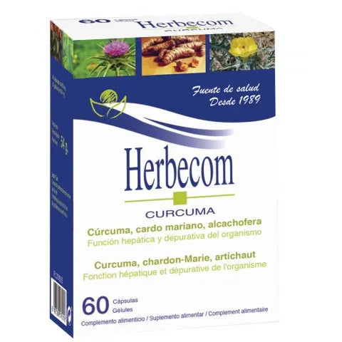 Bioserum Herbecom Curcuma 60 Caps - Batty Beauty