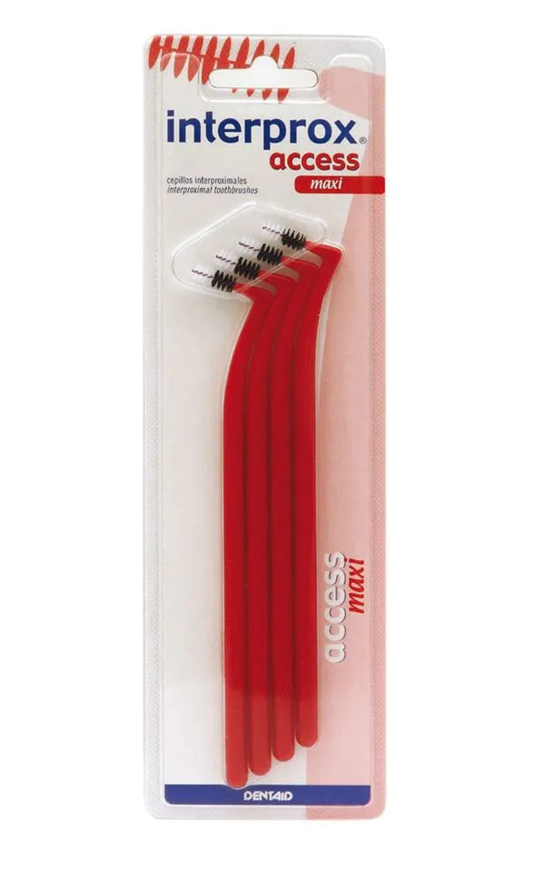 Interprox Vitis Interdent Dentaid Acces Maxi Larg 4u Brosse À Dents - Batty Beauty