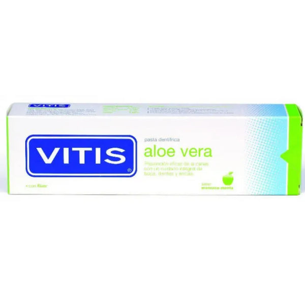 Vits Aloe Vera Dentifrice Goût Menthe Pomme 125ml - VITIS