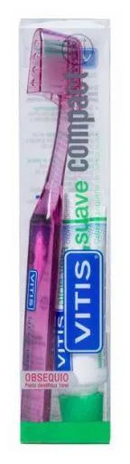 Vitis Brosse À Dents Soft Compact Aloe 15ml - VITIS