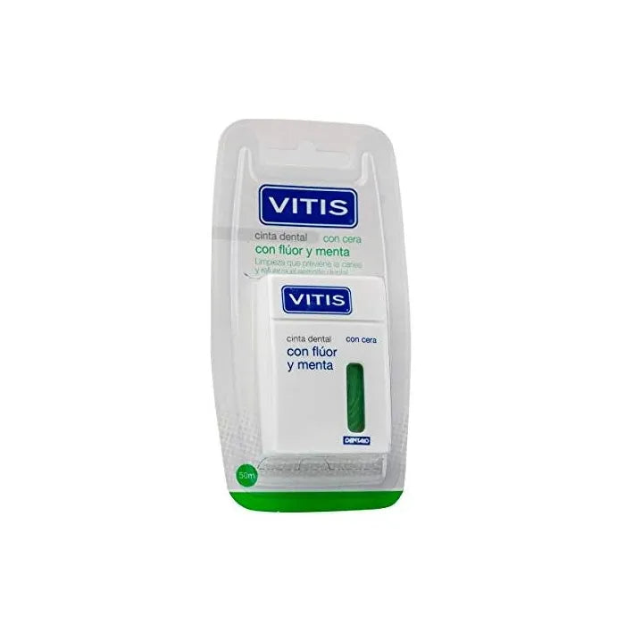 Vitis Cinta Dental Vitis Fluor y Menta 50m