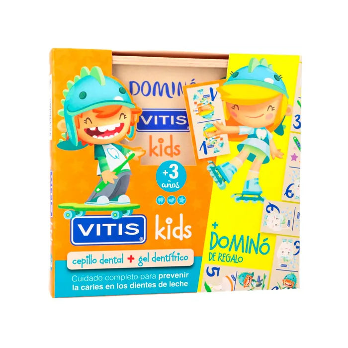 Vitis Dentifrice + Brosse À Dents + Gadget Vitis Kids