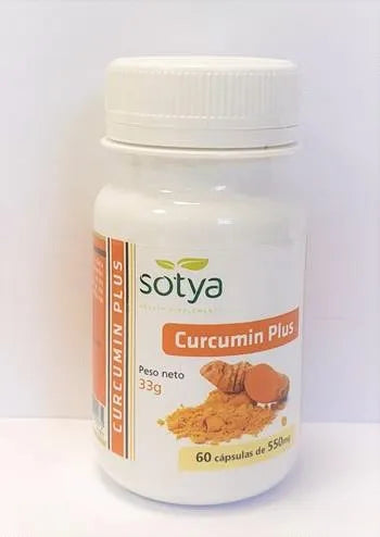 Sotya Curcumin Plus 60 Vcap 550mg - Batty Beauty