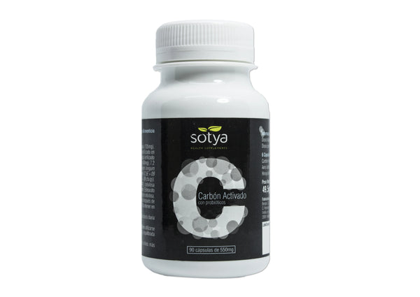 Sotya Carbon Activado Con Probiotico 90 Caps - Batty Beauty