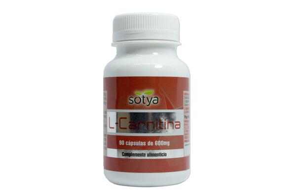 Sotya L Carnitina 600 Mg 90 Caps - Batty Beauty