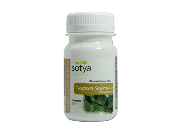 Sotya Cascara Sagrada 100 Comprimidos - Batty Beauty