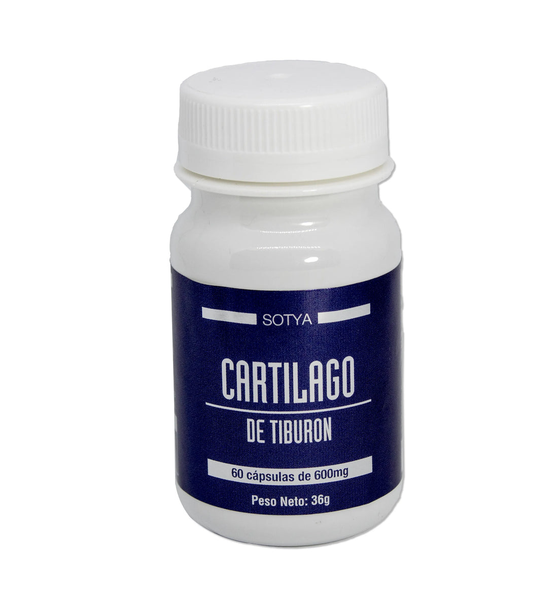 Sotya Cartilago Tiburon 60 Cap De 600 Mg