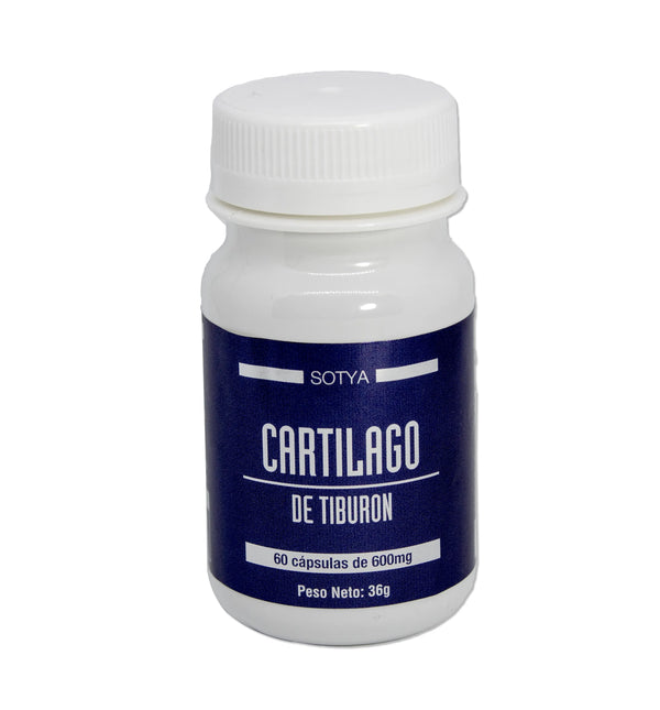 Sotya Cartilago Tiburon 60 Cap De 600 Mg - Batty Beauty