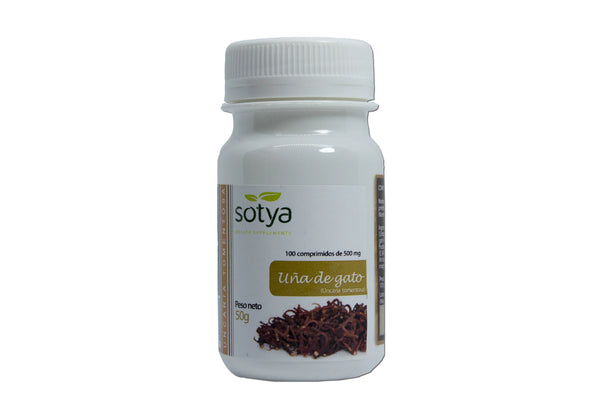 Sotya Uña De Gato 500 Mg 100 Comp - Batty Beauty
