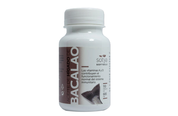 Sotya Higado Bacalao 685 Mg 110 Perlas - Batty Beauty