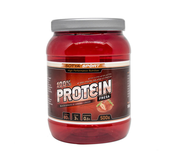 Sotya Proteina Soja 100 Fresa 500g - Batty Beauty