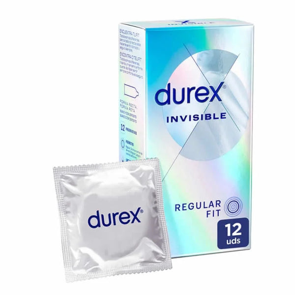 Durex Invisible Regular Fit Condoms 12 Units - Batty Beauty