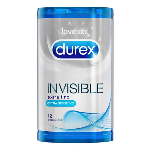 Durex Invisible Préservatifs 12 Unités - Batty Beauty