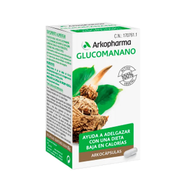 Arkopharma Arkocápsulas Glucomannan (Konjac) 50 Capsules - Batty Beauty