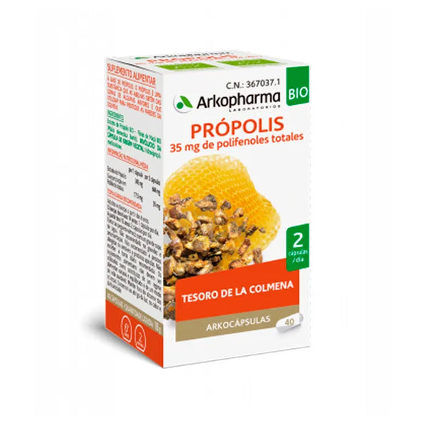 Arkopharma Arkocápsulas Propolis 40 Capsules - Batty Beauty