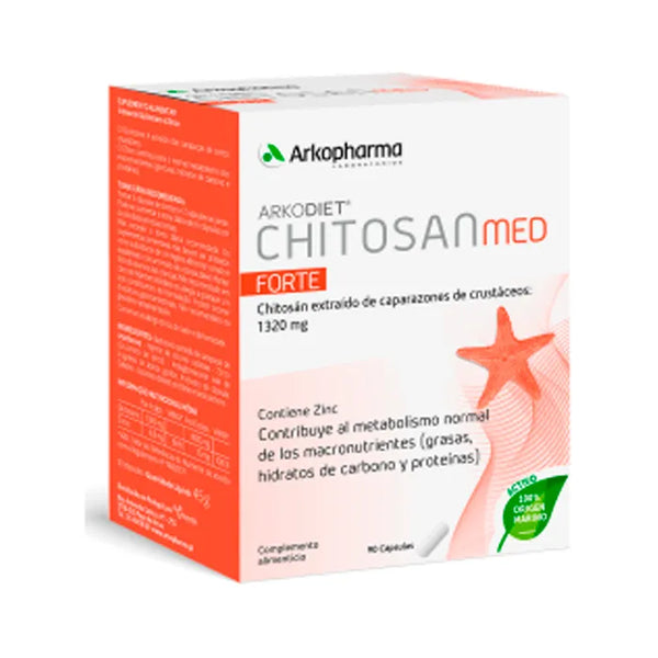 Arkopharma Arkodiet Chitosan Forte 45 Capsules - Batty Beauty