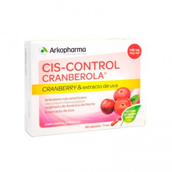 Arkopharma Cranberola Ciscontrol 60 Capsules - Batty Beauty