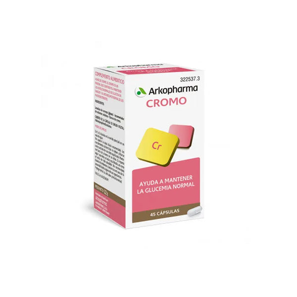 Arkopharma Arkovital Chromium 45 Capsules - Batty Beauty
