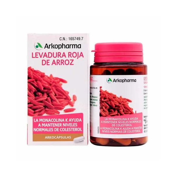 Arkopharma Arkocápsulas Riz à la Levure Rouge 45 Capsules - Batty Beauty