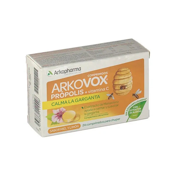 Arkopharma Arkovox 24 Comprimés au miel et au citron - Batty Beauty