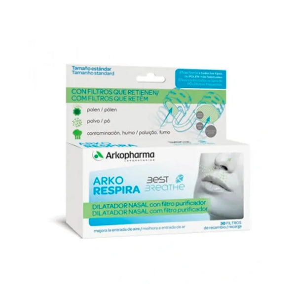 Arkopharma Arkorespira Dilatateur Nasal + 30 Filtres - Batty Beauty