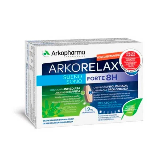 Arkopharma Arkorelax Insomnie du Sommeil 30 Comprimés